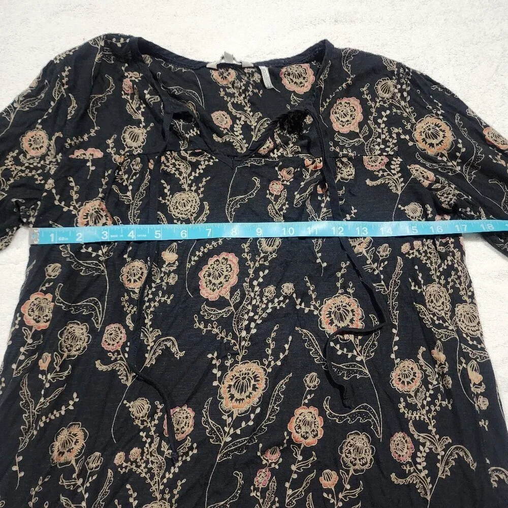 COPY - Women's Peasant Boho Fairycore US8 UK12* Cotton Fat Face Paisley Long Sl… - Picture 5 of 8